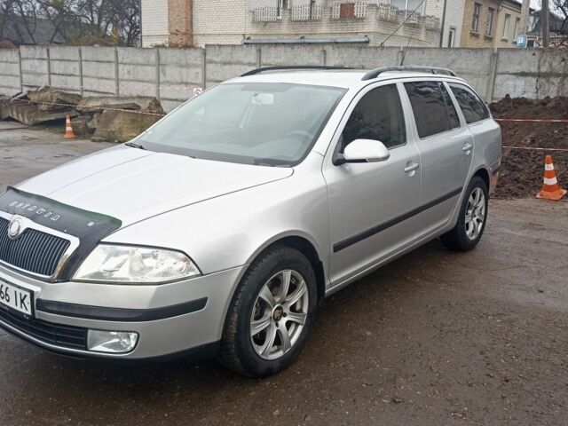 Серый Шкода Октавия, объемом двигателя 2 л и пробегом 293 тыс. км за 6500 $, фото 1 на Automoto.ua
