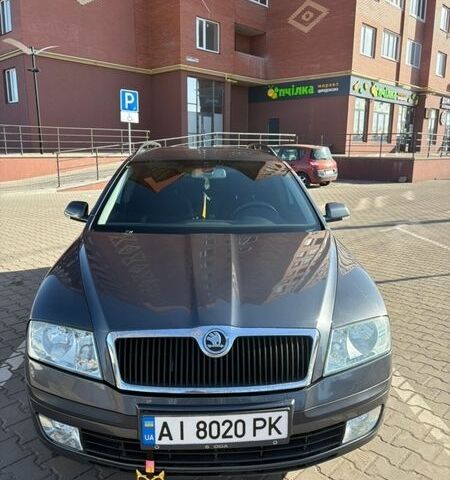 Серый Шкода Октавия, объемом двигателя 1.6 л и пробегом 202 тыс. км за 6000 $, фото 1 на Automoto.ua