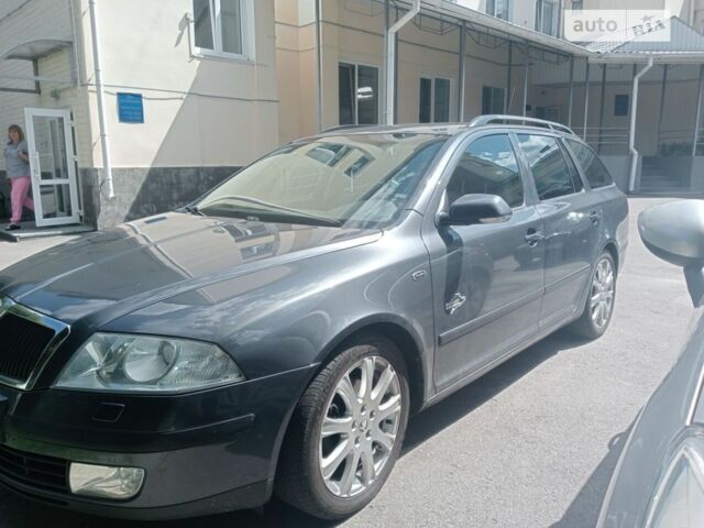 Сірий Шкода Октавія, об'ємом двигуна 2 л та пробігом 220 тис. км за 6500 $, фото 1 на Automoto.ua