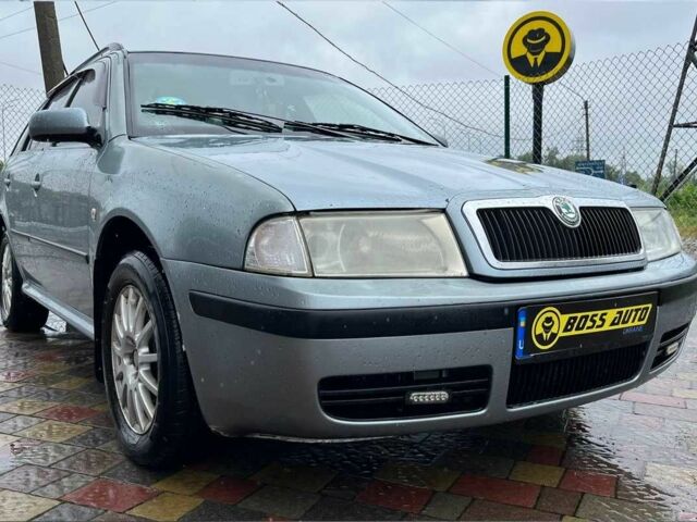 Серый Шкода Октавия, объемом двигателя 1.8 л и пробегом 178 тыс. км за 4600 $, фото 1 на Automoto.ua