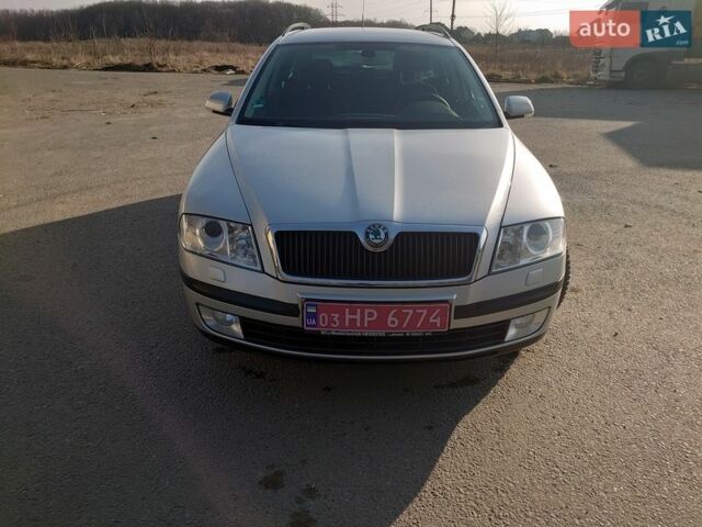 Серый Шкода Октавия, объемом двигателя 1.8 л и пробегом 218 тыс. км за 5950 $, фото 1 на Automoto.ua