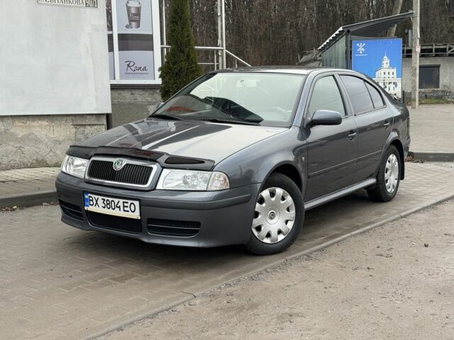 Серый Шкода Октавия, объемом двигателя 1.6 л и пробегом 258 тыс. км за 4700 $, фото 1 на Automoto.ua