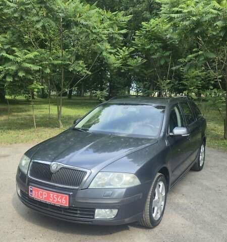 Серый Шкода Октавия, объемом двигателя 1.6 л и пробегом 217 тыс. км за 6650 $, фото 1 на Automoto.ua