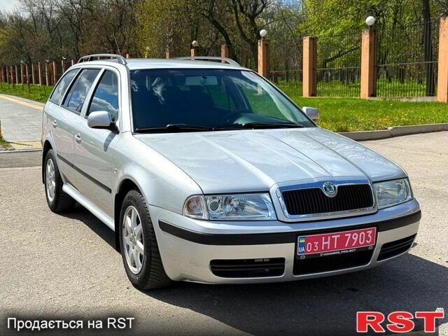 Серый Шкода Октавия, объемом двигателя 1.8 л и пробегом 230 тыс. км за 5950 $, фото 1 на Automoto.ua