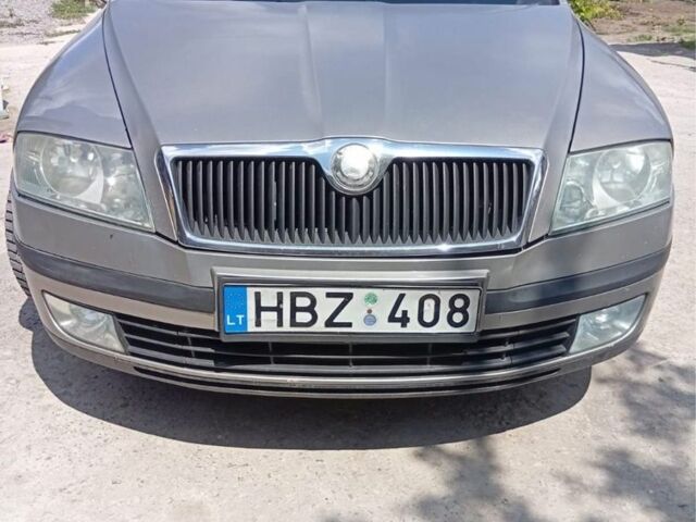 Серый Шкода Октавия, объемом двигателя 1.9 л и пробегом 424 тыс. км за 2500 $, фото 1 на Automoto.ua