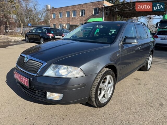 Сірий Шкода Октавія, об'ємом двигуна 2 л та пробігом 205 тис. км за 8950 $, фото 1 на Automoto.ua
