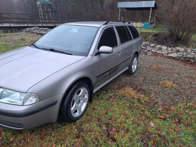 Серый Шкода Октавия, объемом двигателя 1.6 л и пробегом 200 тыс. км за 4700 $, фото 1 на Automoto.ua