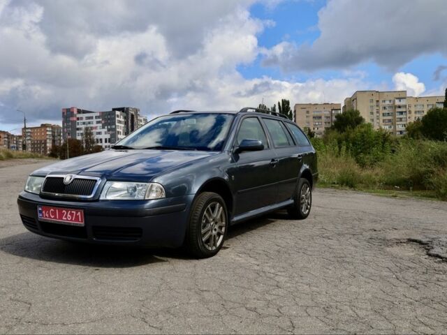 Серый Шкода Октавия, объемом двигателя 1.6 л и пробегом 199 тыс. км за 6400 $, фото 1 на Automoto.ua