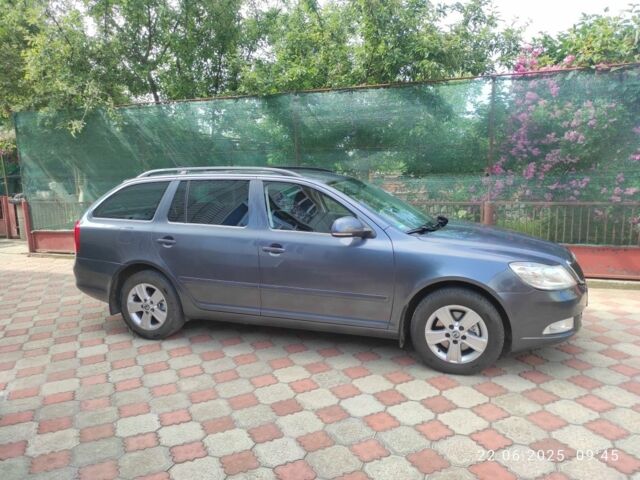 Серый Шкода Октавия, объемом двигателя 2 л и пробегом 215 тыс. км за 9500 $, фото 1 на Automoto.ua