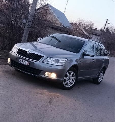 Серый Шкода Октавия, объемом двигателя 2 л и пробегом 285 тыс. км за 9900 $, фото 1 на Automoto.ua