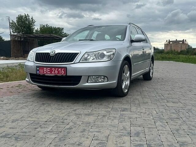 Серый Шкода Октавия, объемом двигателя 2 л и пробегом 210 тыс. км за 9350 $, фото 1 на Automoto.ua