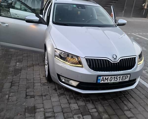 Серый Шкода Октавия, объемом двигателя 1.8 л и пробегом 208 тыс. км за 12500 $, фото 1 на Automoto.ua