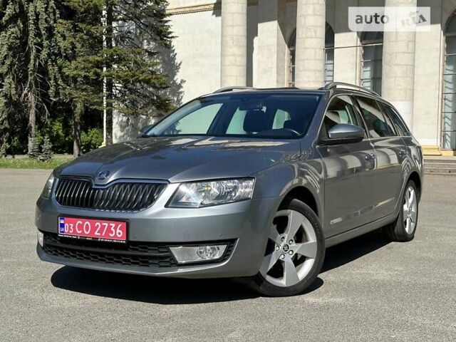 Серый Шкода Октавия, объемом двигателя 2 л и пробегом 201 тыс. км за 12300 $, фото 1 на Automoto.ua