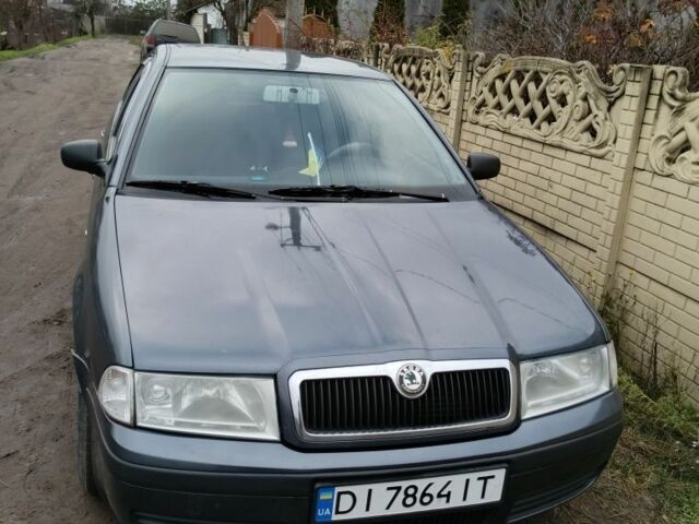 Серый Шкода Октавия, объемом двигателя 1.6 л и пробегом 395 тыс. км за 3400 $, фото 1 на Automoto.ua