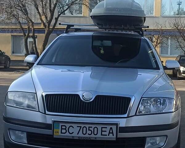 Серый Шкода Октавия, объемом двигателя 2 л и пробегом 257 тыс. км за 6800 $, фото 1 на Automoto.ua