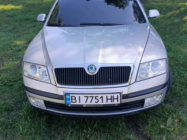 Серый Шкода Октавия, объемом двигателя 2 л и пробегом 188 тыс. км за 5700 $, фото 1 на Automoto.ua