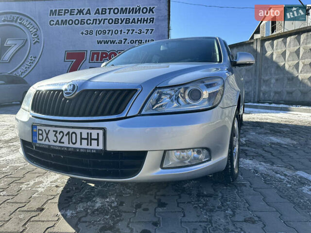 Серый Шкода Октавия, объемом двигателя 1.4 л и пробегом 208 тыс. км за 6800 $, фото 1 на Automoto.ua