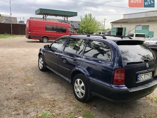 Синий Шкода Октавия, объемом двигателя 1.9 л и пробегом 384 тыс. км за 3000 $, фото 1 на Automoto.ua