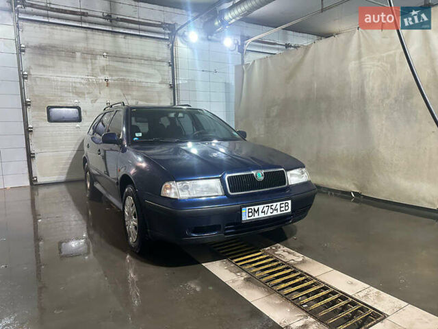 Синий Шкода Октавия, объемом двигателя 1.9 л и пробегом 360 тыс. км за 4500 $, фото 1 на Automoto.ua