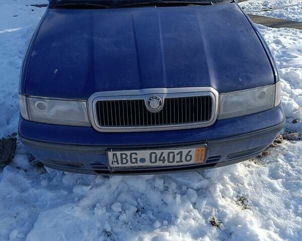 Синий Шкода Октавия, объемом двигателя 1.98 л и пробегом 171 тыс. км за 3899 $, фото 1 на Automoto.ua