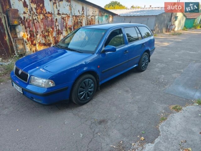 Синій Шкода Октавія, об'ємом двигуна 1.98 л та пробігом 173 тис. км за 4200 $, фото 1 на Automoto.ua