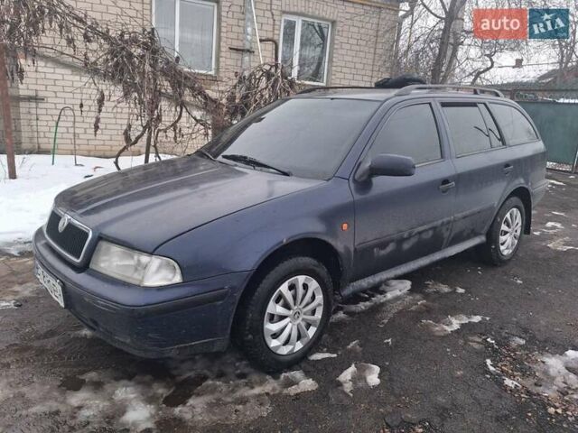 Синий Шкода Октавия, объемом двигателя 1.98 л и пробегом 200 тыс. км за 2850 $, фото 1 на Automoto.ua