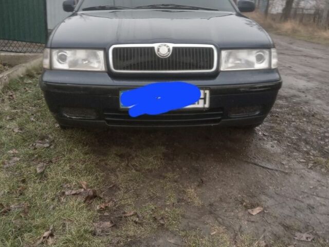 Синій Шкода Октавія, об'ємом двигуна 2 л та пробігом 412 тис. км за 2350 $, фото 1 на Automoto.ua