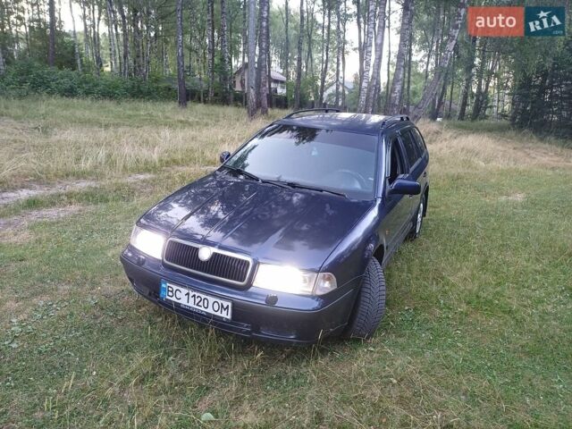 Синий Шкода Октавия, объемом двигателя 1.9 л и пробегом 400 тыс. км за 2800 $, фото 1 на Automoto.ua