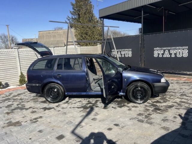 Синий Шкода Октавия, объемом двигателя 1.9 л и пробегом 400 тыс. км за 1354 $, фото 1 на Automoto.ua