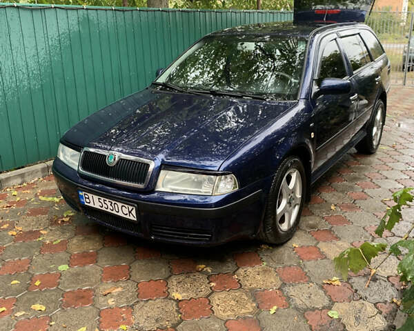 Синий Шкода Октавия, объемом двигателя 1.98 л и пробегом 263 тыс. км за 3500 $, фото 1 на Automoto.ua