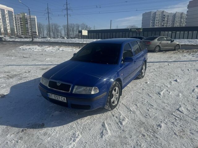 Синий Шкода Октавия, объемом двигателя 1.9 л и пробегом 373 тыс. км за 5500 $, фото 1 на Automoto.ua