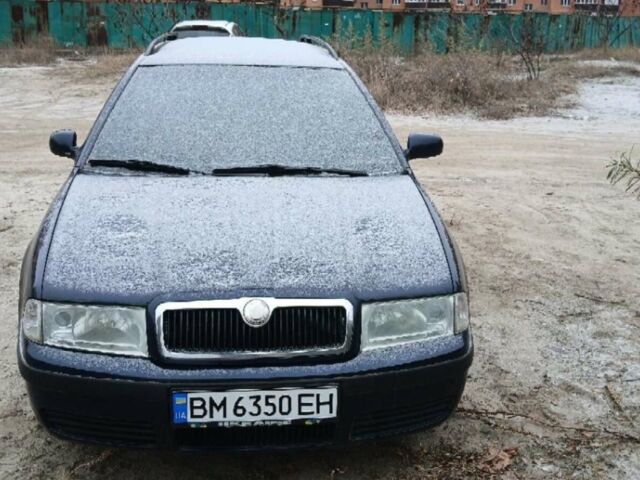 Синій Шкода Октавія, об'ємом двигуна 2 л та пробігом 344 тис. км за 4200 $, фото 1 на Automoto.ua