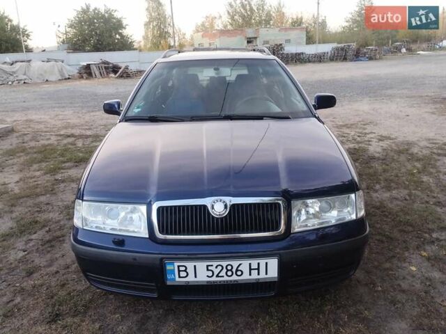 Синий Шкода Октавия, объемом двигателя 1.78 л и пробегом 289 тыс. км за 5100 $, фото 1 на Automoto.ua