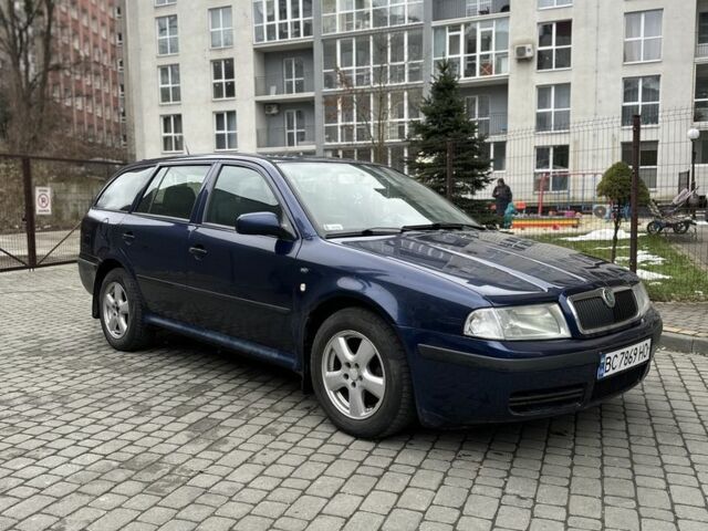 Синий Шкода Октавия, объемом двигателя 1.9 л и пробегом 427 тыс. км за 2950 $, фото 1 на Automoto.ua
