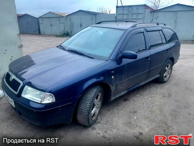 Синій Шкода Октавія, об'ємом двигуна 1.6 л та пробігом 190 тис. км за 4000 $, фото 1 на Automoto.ua