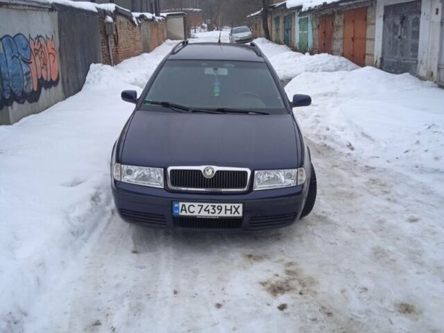 Синій Шкода Октавія, об'ємом двигуна 1.98 л та пробігом 279 тис. км за 5250 $, фото 1 на Automoto.ua