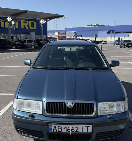 Синій Шкода Октавія, об'ємом двигуна 1.98 л та пробігом 220 тис. км за 4500 $, фото 1 на Automoto.ua