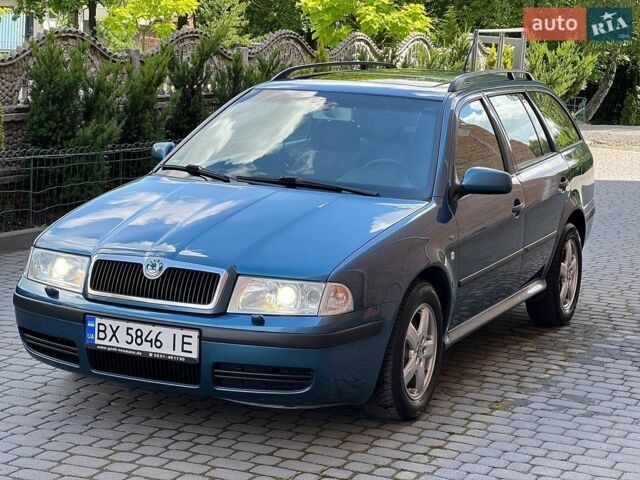 Синий Шкода Октавия, объемом двигателя 1.78 л и пробегом 187 тыс. км за 5500 $, фото 1 на Automoto.ua