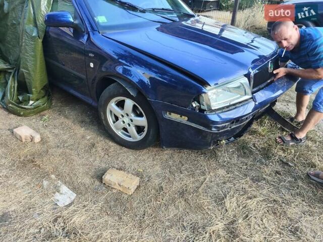 Синій Шкода Октавія, об'ємом двигуна 1.98 л та пробігом 198 тис. км за 4100 $, фото 1 на Automoto.ua