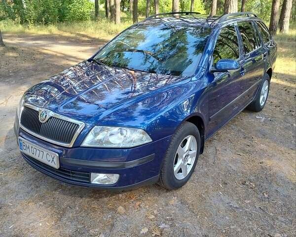 Синий Шкода Октавия, объемом двигателя 1.6 л и пробегом 208 тыс. км за 6450 $, фото 1 на Automoto.ua