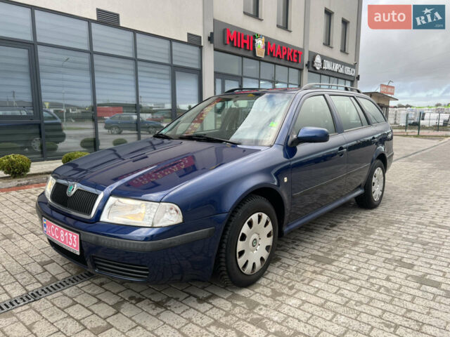 Синій Шкода Октавія, об'ємом двигуна 1.6 л та пробігом 186 тис. км за 4300 $, фото 1 на Automoto.ua