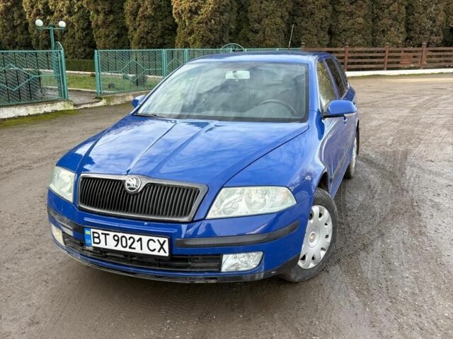 Синій Шкода Октавія, об'ємом двигуна 1.6 л та пробігом 217 тис. км за 5800 $, фото 1 на Automoto.ua