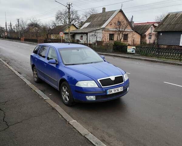 Синий Шкода Октавия, объемом двигателя 1.9 л и пробегом 370 тыс. км за 4450 $, фото 1 на Automoto.ua
