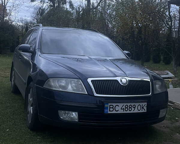 Синий Шкода Октавия, объемом двигателя 1.9 л и пробегом 274 тыс. км за 4500 $, фото 1 на Automoto.ua