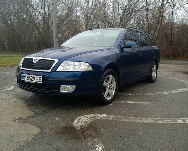 Синий Шкода Октавия, объемом двигателя 1.6 л и пробегом 208 тыс. км за 6500 $, фото 1 на Automoto.ua