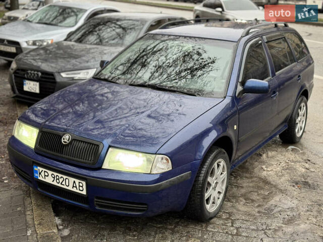 Синий Шкода Октавия, объемом двигателя 1.9 л и пробегом 250 тыс. км за 3999 $, фото 1 на Automoto.ua