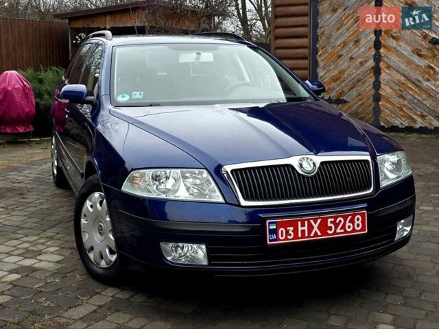 Синій Шкода Октавія, об'ємом двигуна 1.6 л та пробігом 194 тис. км за 6500 $, фото 1 на Automoto.ua
