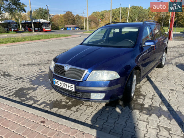 Синій Шкода Октавія, об'ємом двигуна 1.9 л та пробігом 272 тис. км за 5350 $, фото 1 на Automoto.ua