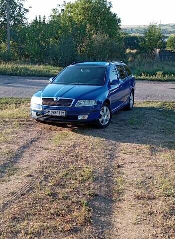 Синий Шкода Октавия, объемом двигателя 1.6 л и пробегом 226 тыс. км за 7000 $, фото 1 на Automoto.ua