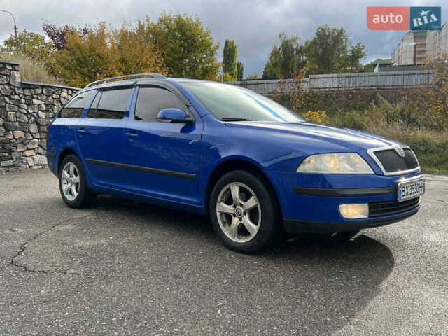 Шкода Октавия 2006 в Белой Церкве на Automoto.ua Синий Шкода Октавия, объемом двигателя 1.97 л и пробегом 365 тыс. км за 4999 $, фото 1 на Automoto.ua